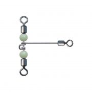 Seahawk - T-Shape Cross Line Rolling Swivel Pearl Beads - YM1028 Main