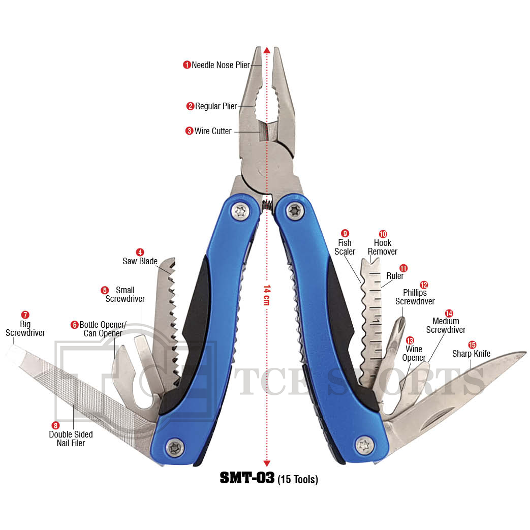 Seahawk - Multi Tool Plier - SMT 03 - 03