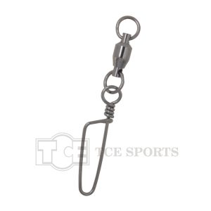 Ball Bearing Swivel With 2 Solid Ring With Coastlock Snap (YM-3807-B)